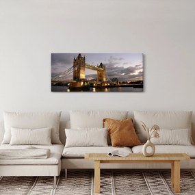 Obrázok - Tower Bridge v noci (120x50 cm)
