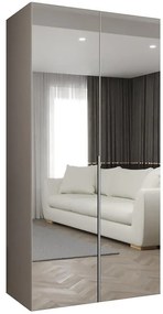 Skriňa Alicante III 100 kašmír/strieborný