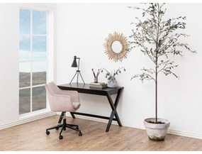 Ružová kancelárska stolička Actona Nora