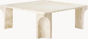 Travertínový konferenčný stolík Doric, Š 80 cm