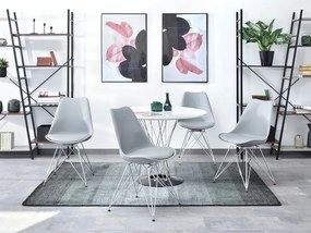 Stolička Large Rod (sivá + chrómová). Vlastná spoľahlivá doprava až k Vám domov. 1111124