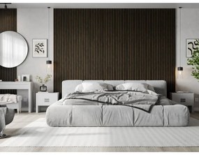 Mexen Lam-F, akustické stenové lamely 275 × 31,5 cm, filc 6 mm, dub espresso, S105-275317-2812-065