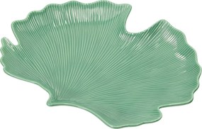 Servírovací podnos Jungle Leaves 35 cm svetlozelený