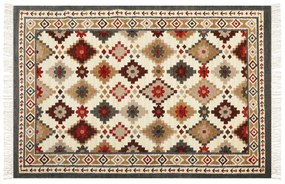 Vlnený kelímový koberec 200 x 300 cm viacfarebný GHUKASAVAN  Beliani