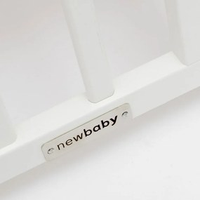New Baby Detská postieľka Basic so zásuvkou, biela