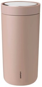Stelton Nerezový termohrnček To Go Click Heather 400 ml