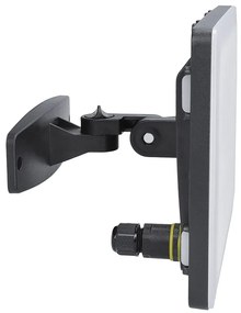 SOLIGHT LED reflektor Quick, 50W, 4250lm, 4000K, IP65, čierny