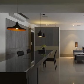 Závesné svietidlo MODERN E27/60W čierna