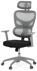 Autronic KA-K2081 GREY Kancelárska stolička