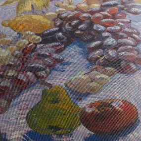 Obraz - Vincent van Gogh, Grapes, Lemons, Pears, and Apples, reprodukcia (90x60 cm)