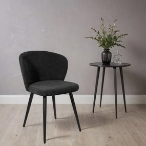 Jedálenská stolička KROSBY čierna