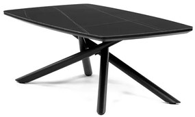 Autronic BONTEC Konferenčný stolík 120x70cm, spekaná keramika, mramor, AHG-X7227 BK Farba: Čierna