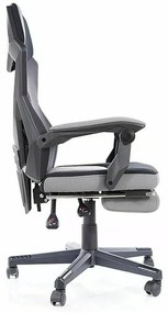Kancelářská židle Reva černá/šedá