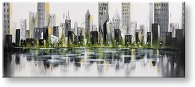 Obraz na plátne MESTO 130x55 cm