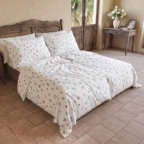 Kvalitex Bavlnené obliečky 140x200 + 70x90 cm - Letná lúka