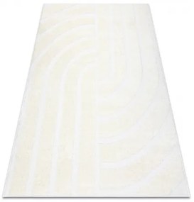 Moderný koberec MODE 8631 geometrická krémová Veľkosť: 80x150 cm