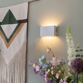 Inteligentná nástenná lampa biela 24 cm vrátane 2 WiFi G9 - Otan