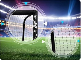 Neo-Sport Futbalová bránka 300 x 200 x 120 cm NS-472 hexagon