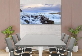 Obraz islandské vodopády Varianta: 120x60