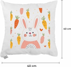 Dekoratívny vankúš Carrotino 40x40 cm EMI