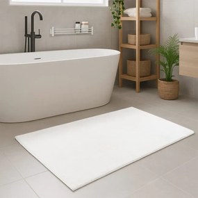 Kúpeľňový koberček PURE 500 biely
