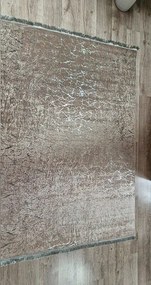 Moderný koberec Parys v béžovo-striebornej kombinácii Rozmer: 60x100 cm