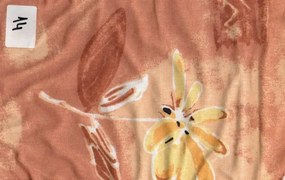 Manželská posteľ ÁJA s úložným priestorom, tehlová (vzor č.14)