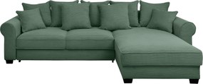 XXXLutz ROHOVÁ SEDAČKA, textil, tmavozelená MID.YOU - Sedačky - 002220047323