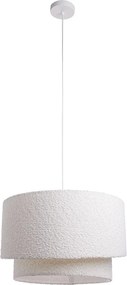 FONISSI Závesná lampa buklé - biela