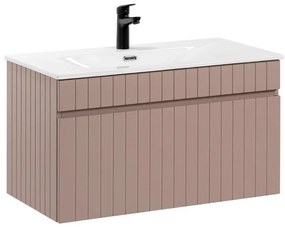 Kúpeľňová skrinka s umývadlom ICONIC Rose U80/1 | 80 cm