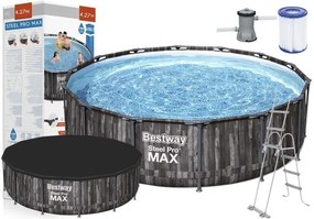 Bestway Záhradný bazén s  kovovou konštrukciou 427 x 107 cm Bestway 5614Z