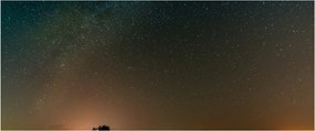 Obraz mliečnej cesty (120x50 cm)