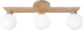 Prisadený luster ANTONIO 3xG9/5W/230V dub/biela