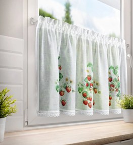 KRÁTKA ZÁCLONA NA PÁSKE KSENIA 150X60 CM VIACFAREBNÁ