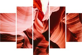 Obraz červených skál (150x105 cm)