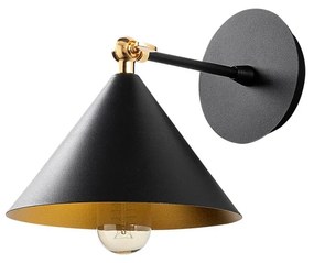 Nástěnná lampa BERCESTE XI černá
