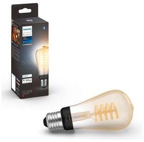 Philips LED Stmievateľná žiarovka Philips Hue WHITE AMBIANCE ST64 E27/7W/230V 2200-4500K P4640