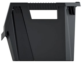 Úložný box 39,6 × 38 × 28,2 cm, čierna