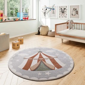 Detský koberec ø120 cm Beats – Universal
