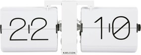XXXLutz NÁSTENNÉ HODINY biela 36/14/9 cm Karlsson - Hodiny - 007143001902
