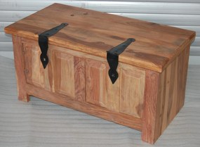 furniture-nabytek.cz - Truhla drevená 90x45x45 z indického masívu palisander