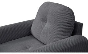 Čalúnené kreslo CLOUDY sivé