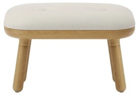 Stolička v bielo-prírodnej farbe Paff Low – UMAGE