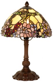 vitrážová tiffany lampa stolná Ø 22*32 cm