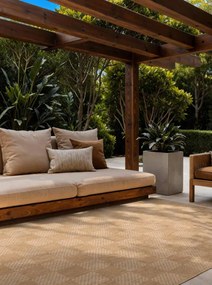 Koberec Ted Baker Haringey Dorothy naturálny / biely