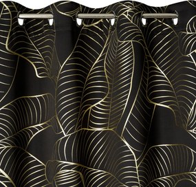 ZÁVES NA KRÚŽKOCH KIARA 140X250 CM VZOROVANÁ