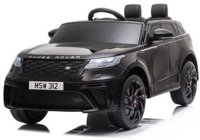Lean Cars Elektrické autíčko -Range Rover - lakované - čierne - motor 2x45W - batéria 1x12V4,5Ah - 2021