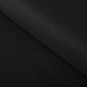 Biante Zamatový prehoz/behúň na posteľ Velvet Prémium SVP-023 Čierny 60x220 cm