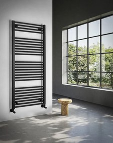 Aqualine Aqualine, DIRECT vykurovacie teleso s bočným pripojením 600x1320 mm, čierna matná, ILR36B