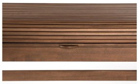 Hnedý písací stôl s výsuvnou doskou Zuiver Barbier